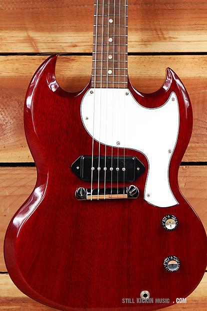 GIBSON SG JUNIOR Jr Rare 2011 Reissue Dog-Ear P90 Heritage