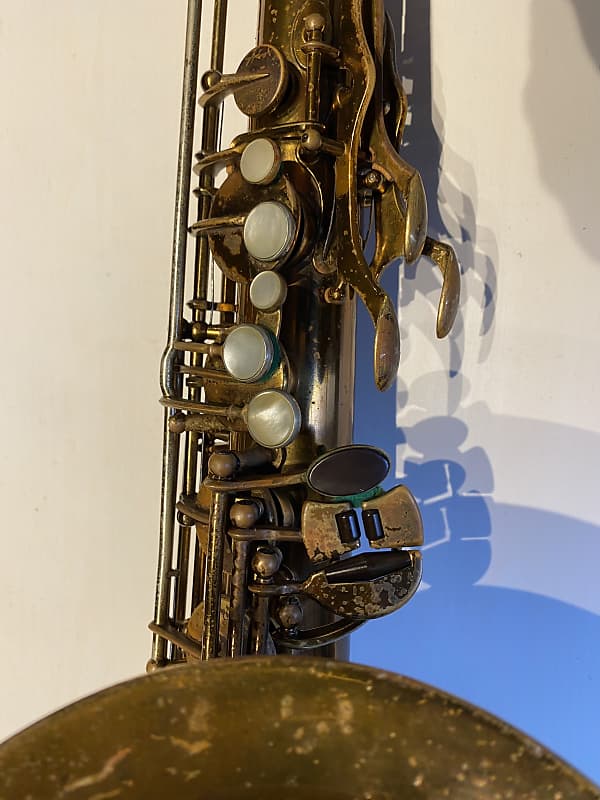 1946 SELMER Balanced Action Tenor Saxophone with engraving, 32xxx -  Legendary Saxophones