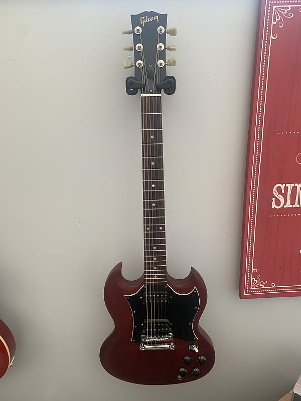 Gibson SG special 2008 - Burgundy Faded image 1