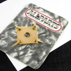 Allparts Jackplate for Les Paul Gold w/ Screws AP 0633-002 image 2