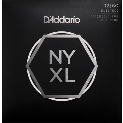D'Addario NYXL1260 Nickel Wound Electric Guitar Strings, Extra Heavy, 12-60 image 1