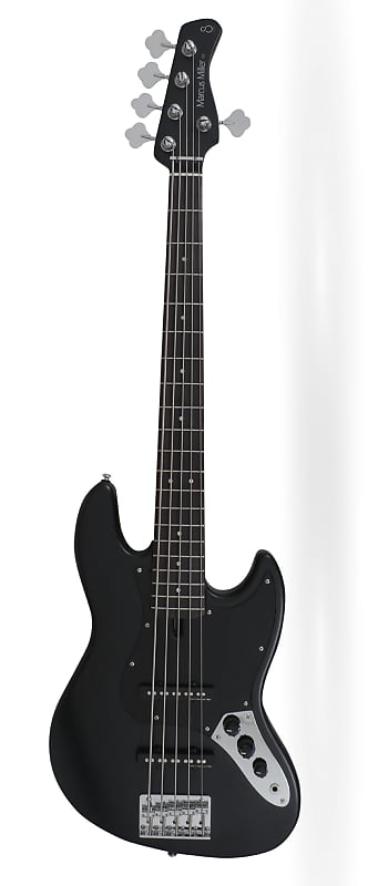 Sire Marcus Miller V3P 5 String Bass - Black Satin | Reverb