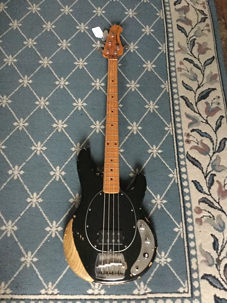 Music Man Stingray Black 1977 Reverb