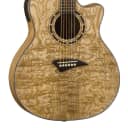 Dean Exotica Quilt Ash Acoustic-Electric Gloss Natural, New, Free Shipping