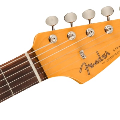 Fender American Vintage II 1961 Stratocaster Rosewood Fingerboard Electric Guitar - Fiesta Red-Fiesta Red image 5