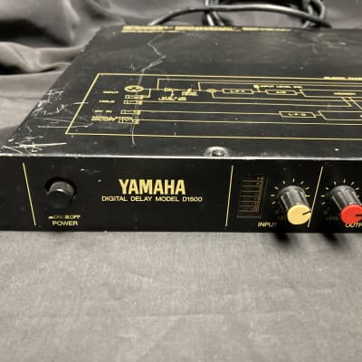 Yamaha  D1500 Digital Delay 120 Volt USA Version image 3