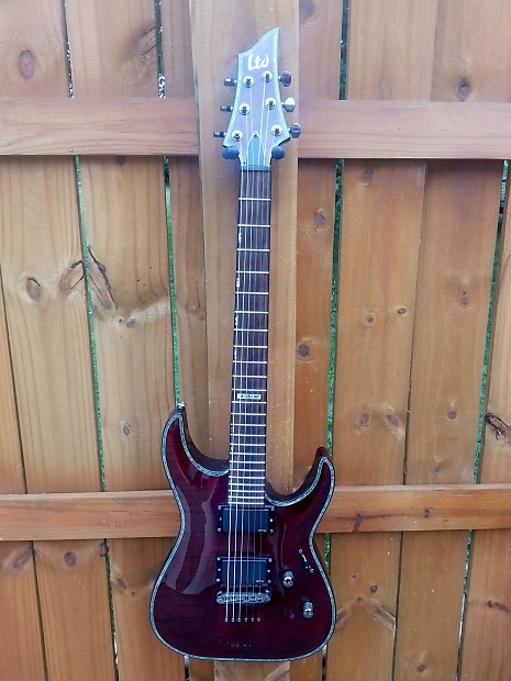 ESP LTD H 351 NT 2010 Wine Red Factory Active EMG s Reverb France