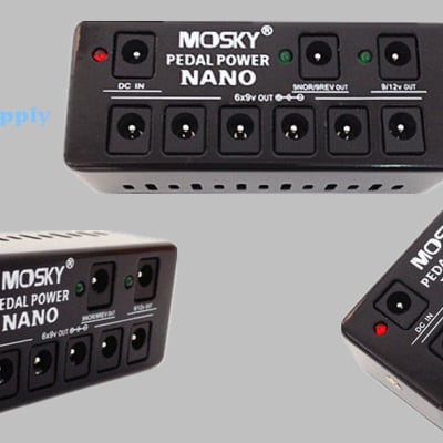 MOSKY Micro Power PW-8 NANO Power Supply Simultaneous Ceter Minus and Center Positive image 10
