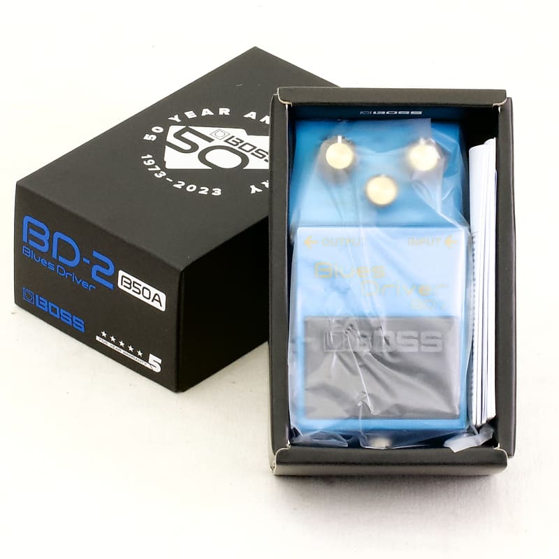 BOSS BD-2 B50A Blues Driver 限定品 BOSS BD-2-B50A Blues Driver 50th Anniversary Effects Pedal