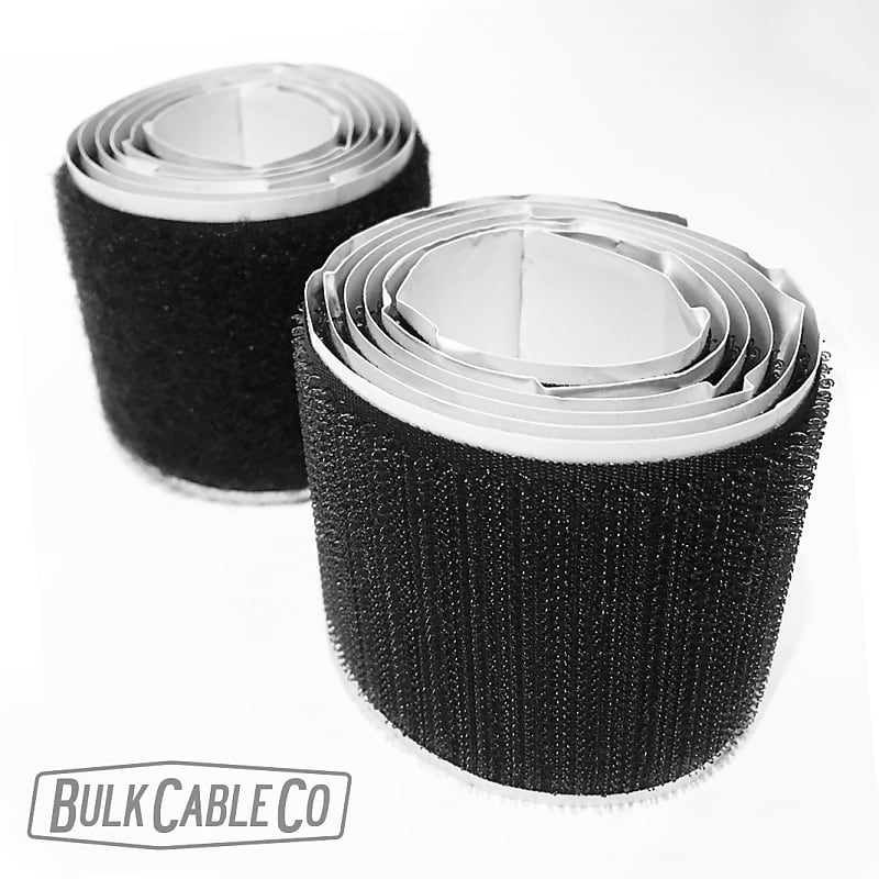 16 FT Hook & Loop Set 2" Wide Fastener AdhesiveBacked Reverb