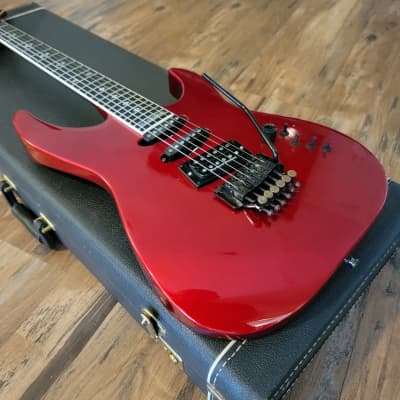Kramer American Stagemaster Custom Electric Guitar 1980s Candy Red W/OHSC image 3
