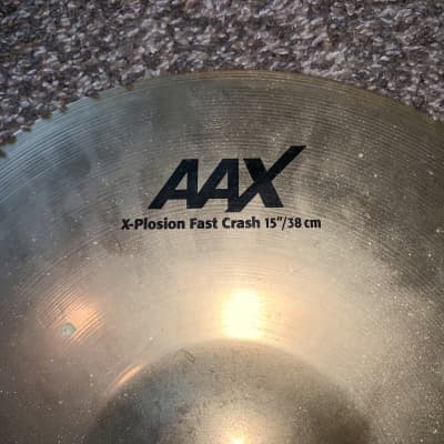 Sabian 15” inch AAX X-Plosion Crash Cymbal 2005 - 2018 image 2