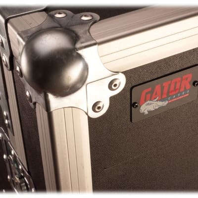 Gator G-TOUR 10X14 PU Pop-Up Console Rack Case | 10 RU Top and 14 RU Front & Rear image 3