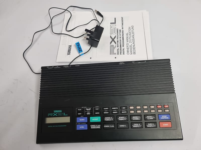 Yamaha RX21L 80s Latin Drum Machine Reverb