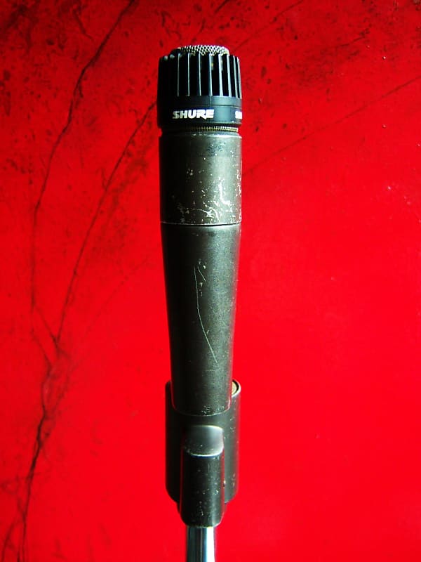 Vintage RARE 1980's Shure SM56 dynamic cardioid microphone Vintage RARE 1980's Shure SM56 dynamic cardioid microphone