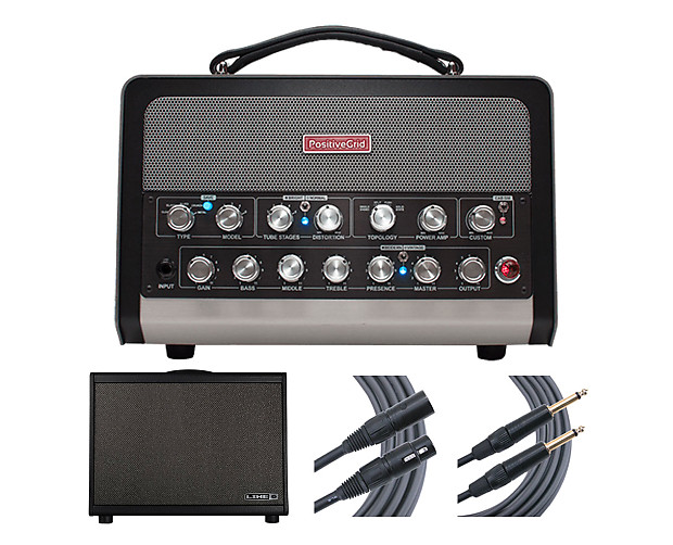Positive Grid Bias Head DSP Line 6 PowerCab 112 Mogami Cables