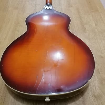 Rare 1964 Hoyer German Bass Vintage @ Hofner Warwick Violin Framus Klira 500/1 Fender Gibson Eko  Meazzi Crucianelli Eko Vox image 15