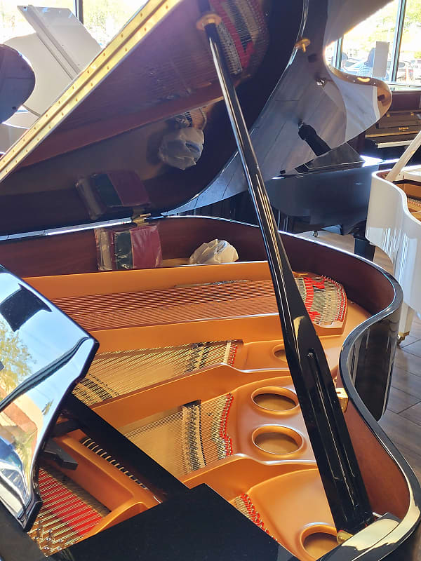 Hallet, Davis GP160 5'3" Baby Grand Piano - Ebony Polish image 1