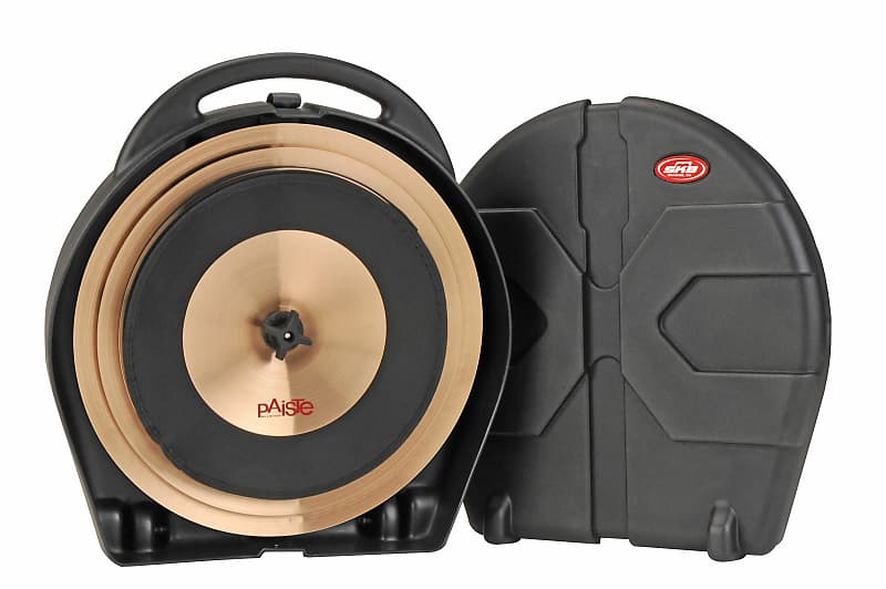 SKB 1SKB-CV22W Holds up to 8 Rolling 22" Cymbal Vault with Handle & Wheels image 1