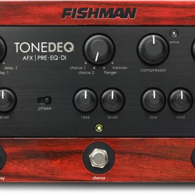 Fishman ToneDeq AFX Preamp EQ and DI with Dual Effects | Reverb