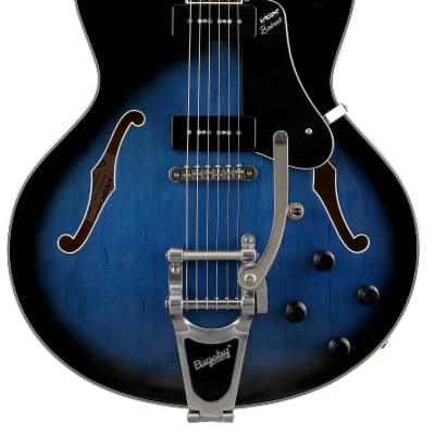 Vox Bobcat V90 Guitar with Bigsby  Sapphire Blue for sale