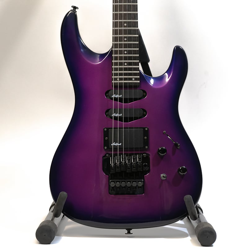 1994 Aria Pro II Magna Series Electric Guitar - Metallic Purple Burst image 1
