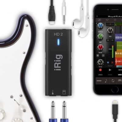 IK Multimedia iRig HD 2 Mobile USB Guitar Interface | Reverb