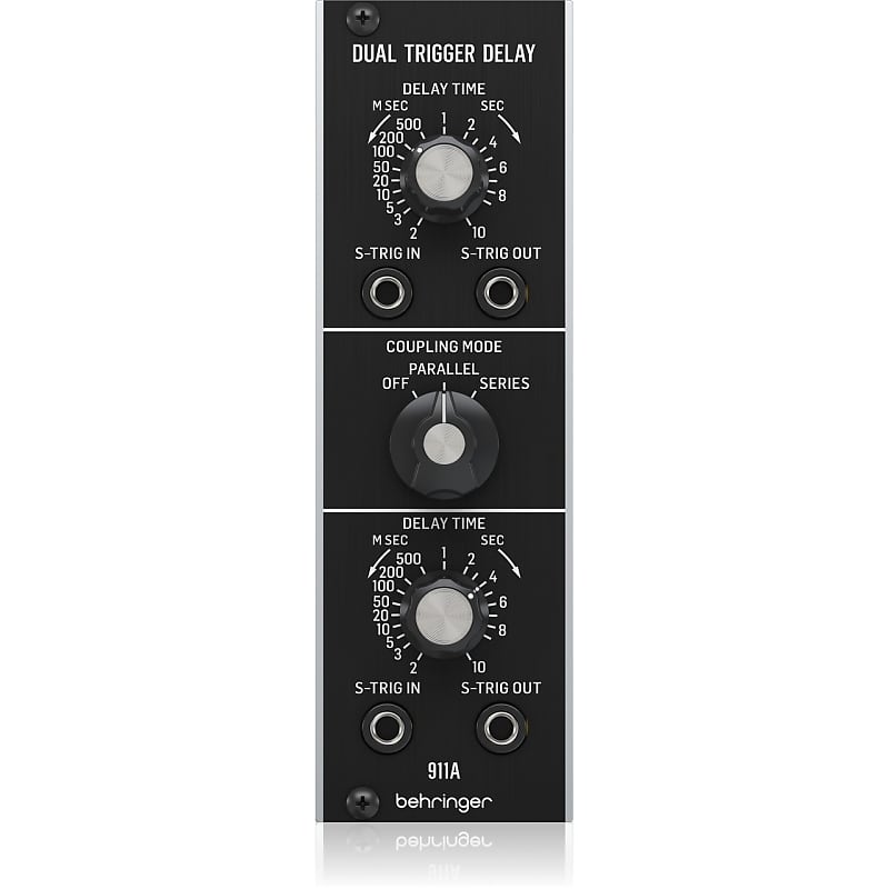 Behringer 911A Dual Trigger Delay Eurorack Synthesizer Module image 1