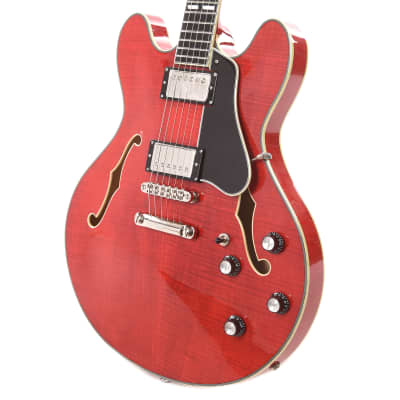Eastman T486 Thinline Red w/Seymour Duncan Humbuckers image 2