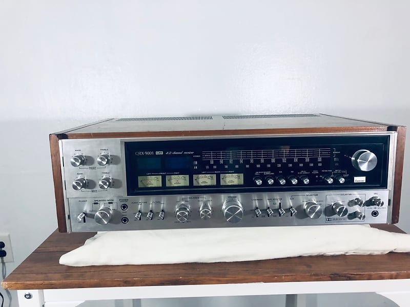 120 Watts Sansui QRX 9001 Restored really nice  			