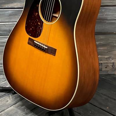Martin Left Handed DSS-17 Whiskey Sunset Slope Shoulder Dreadnought Acoustic Guitar image 3