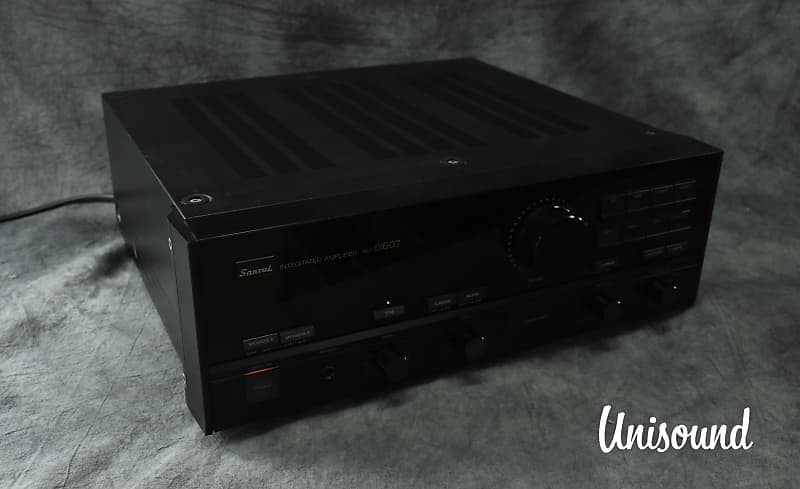 Sansui AU-a607 Integrated Amplifier In Very Good Condition | Reverb