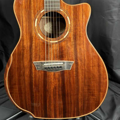 Washburn WCG15SCE12 Comfort Series Spruce Top Mahogany 12-String Acoustic-Electric Guitar W/Hard Case