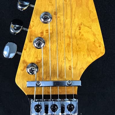 Custom/Hybrid Stratocaster, Relic, Floyd Rose, Mahogany Body/Birdseye Maple Neck, Honeyburst image 6