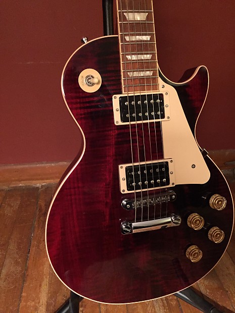 Gibson Les Paul Signature T 2013 Wine Red | Reverb