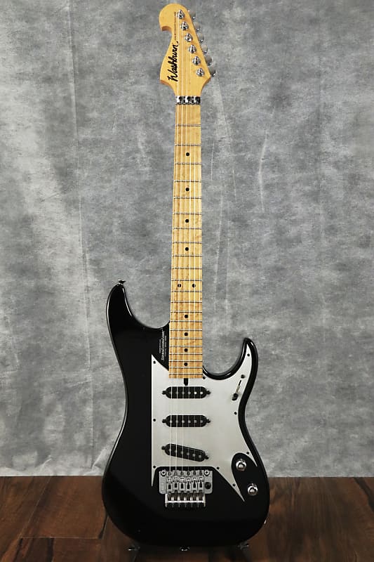 Washburn N5 BEA Signed -Nuno Bettencourt Signature- Black (S
