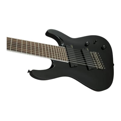 Jackson X Series Soloist Arch Top SLAT8 MS 8-String Electric Guitar with Laurel Fingerboard and Poplar Body (Right-Handed, Gloss Black) image 9