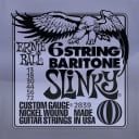 Ernie ball Slinky Nickelwound 6 String Baritone Guitar Strings 13-72