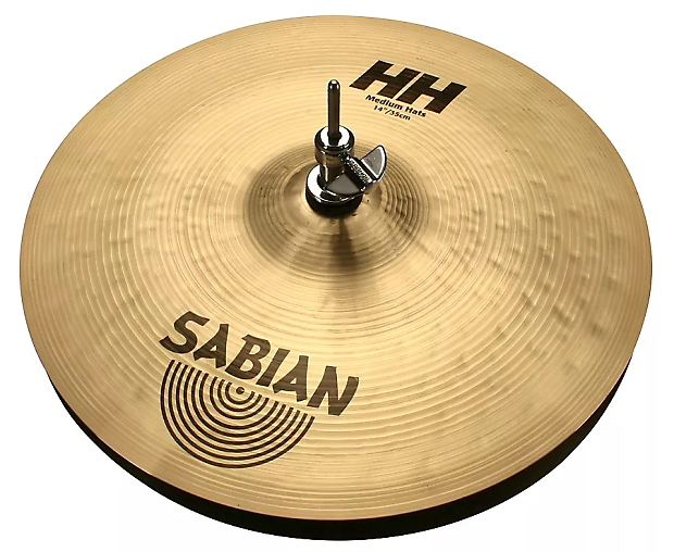 Sabian 14" HH Hand Hammered Medium Hi-Hat Cymbals (Pair) (2002 - 2015) image 1