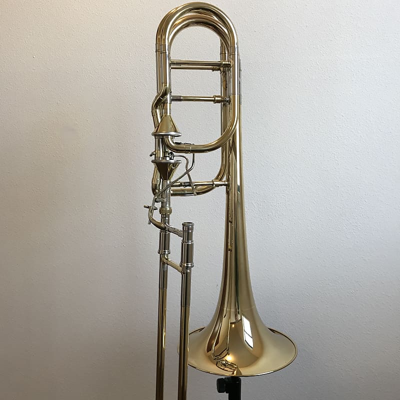 Edwards B454E Bass Trombone With Dual Bore Slide and Reverb