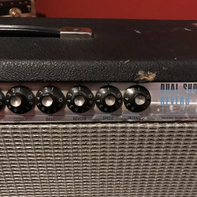 1969 Fender Dual Showman Reverb Head TFL5000D - w/Case image 10