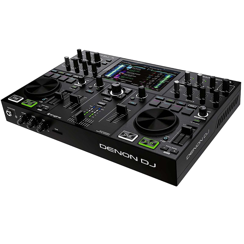Denon DJ PRIME GO 2-Deck Rechargeable DJ Controller w 7" Touchscreen & Software image 1