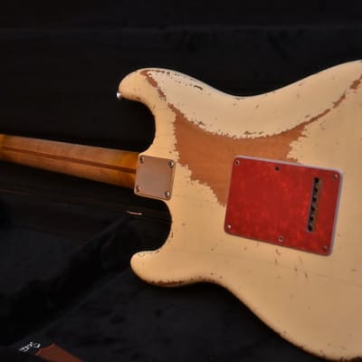 American Fender Stratocaster Relic Vintage White Texas Specials image 24