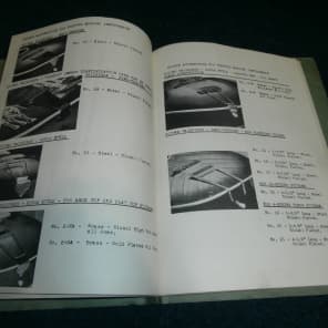 Vintage 1950 Kluson Musical Instrument Parts Catalog! Tuners, Tailpieces! RARE! image 8
