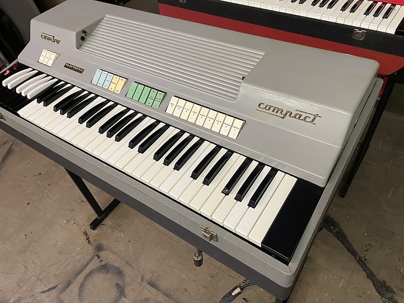Farfisa Compact Combo Organ 60’s - Grey VIDEO DEMO* image 1