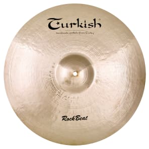 Turkish Cymbals 20" Rock Series Rock Beat Crash / Ride RB-CR20