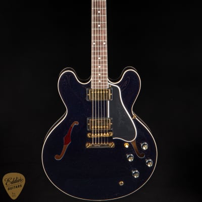 Gibson Custom Shop Made 2 Measure 1959 ES-335 Reissue Gloss Brunswick Blue image 3