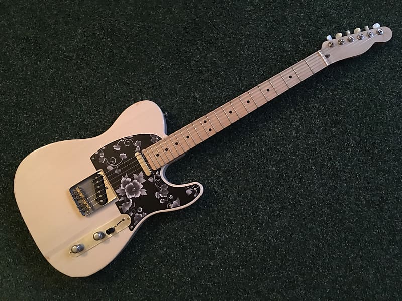 MJT Warmoth Partscaster Tele Mastery Bridge Lambertones Reverb