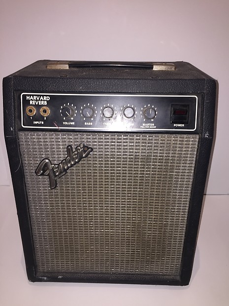 Vintage 1980 s Fender Harvard Reverb guitar amp