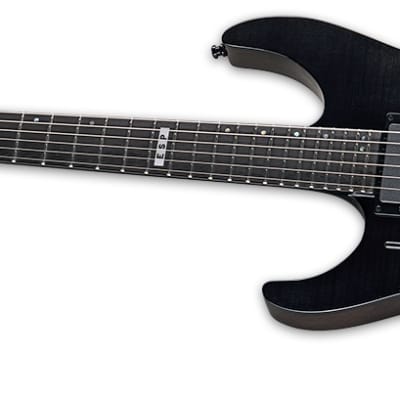 ESP E-II M-II FM Left-Handed See Thru Black STBLK - BRAND NEW - Electric Guitar + FREE ESP STRAP image 3